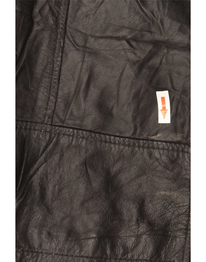 Conbipel Γυναικείο Δερμάτινο Μπουφάν IT 48 XL Μαύρο