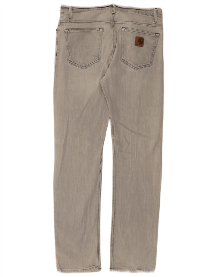 Ανδρικό τζιν ίσιο Carhartt W34 L34 Γκρι βαμβακερό