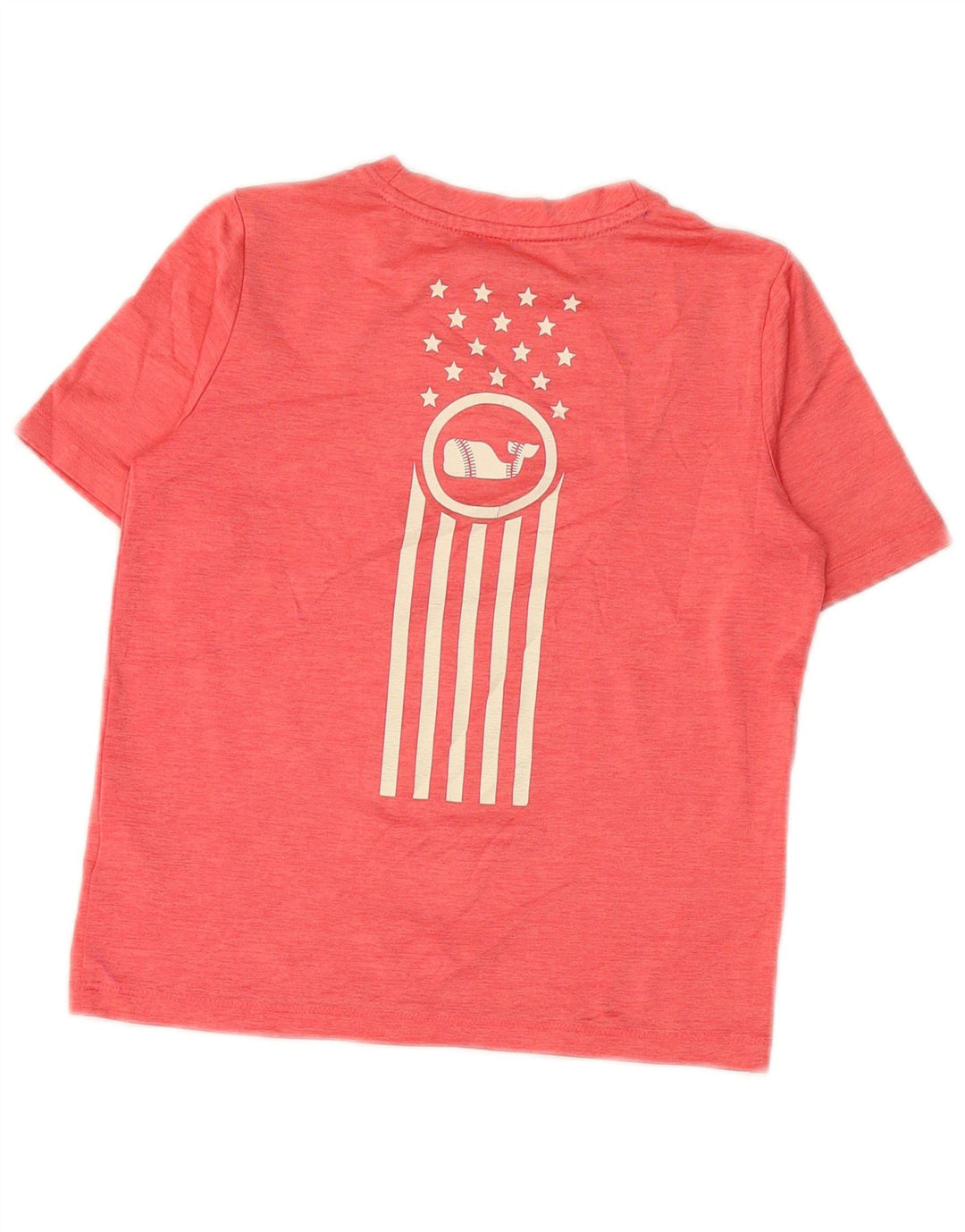 VINEYARD VINES Boys Performance Graphic T-Shirt Top 4-5 Years Pink