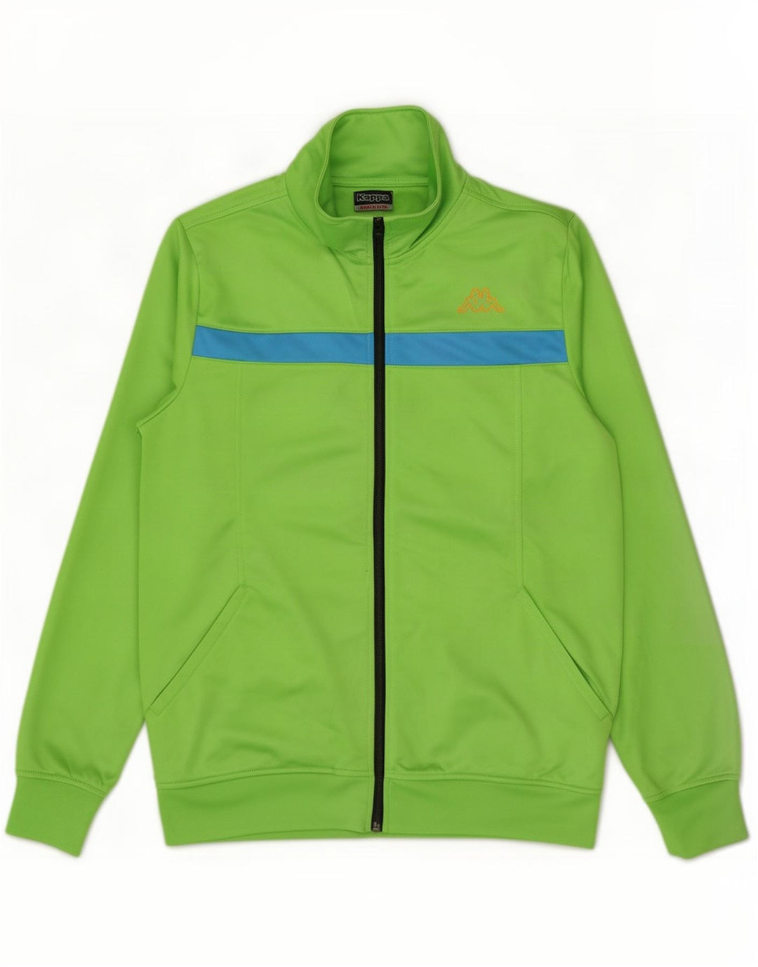 Ανδρική φόρμα Kappa Top Jacket Μεσαίου πράσινου χρώματος πολυεστέρας