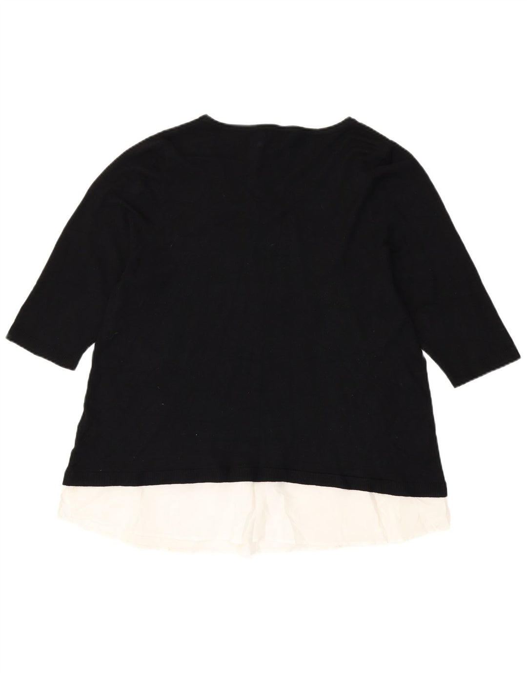 Marks & Spencer Γυναικεία μπλούζα Autograph Top UK 14 Medium Black Colourblock