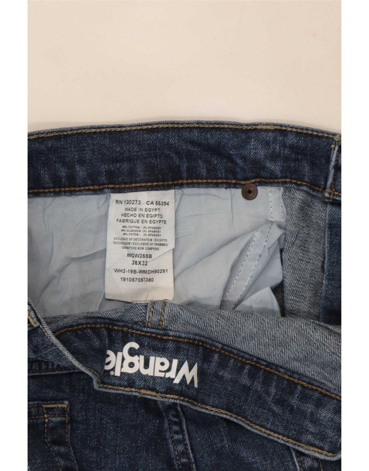 Ανδρικό τζιν ίσιο Wrangler Regular Fit W38 L32 Μπλε βαμβακερό