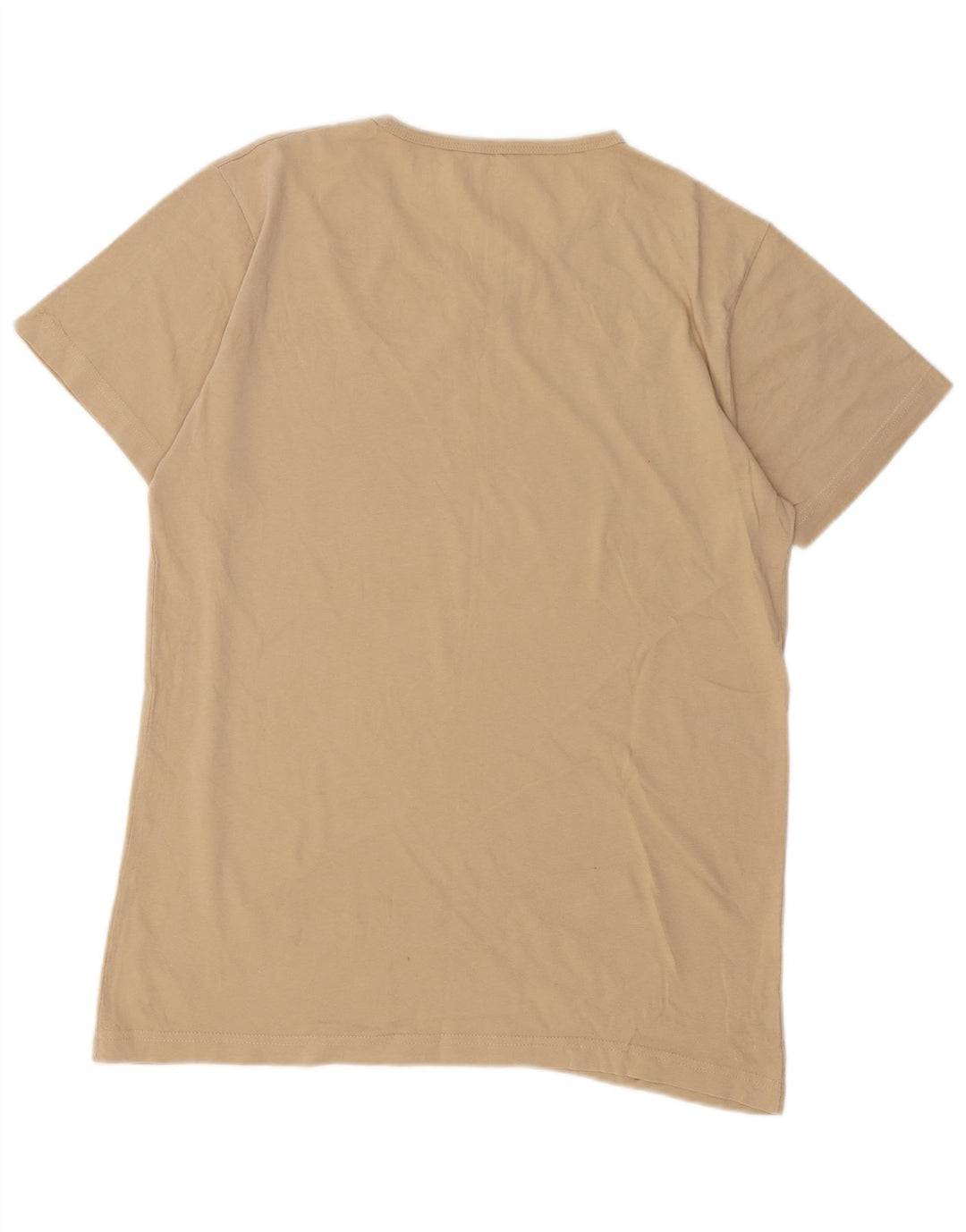 Ανδρικό T-Shirt Lyle & Scott Τοπ μεσαίο μπεζ βαμβακερό