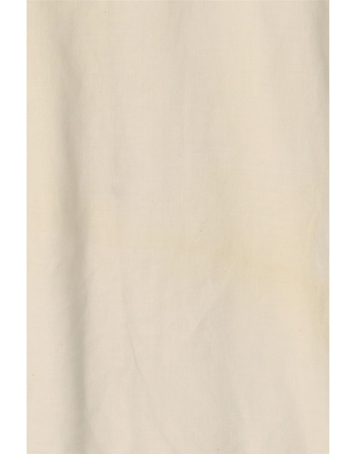 VINTAGE Womens Blouse Top IT 44 Medium White Vintage Vintage and Second-Hand Vintage from Messina Hembry 
