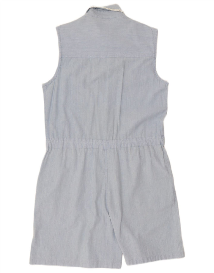 Vintage γυναικεία αμάνικη φόρμα UK 16 Large Blue