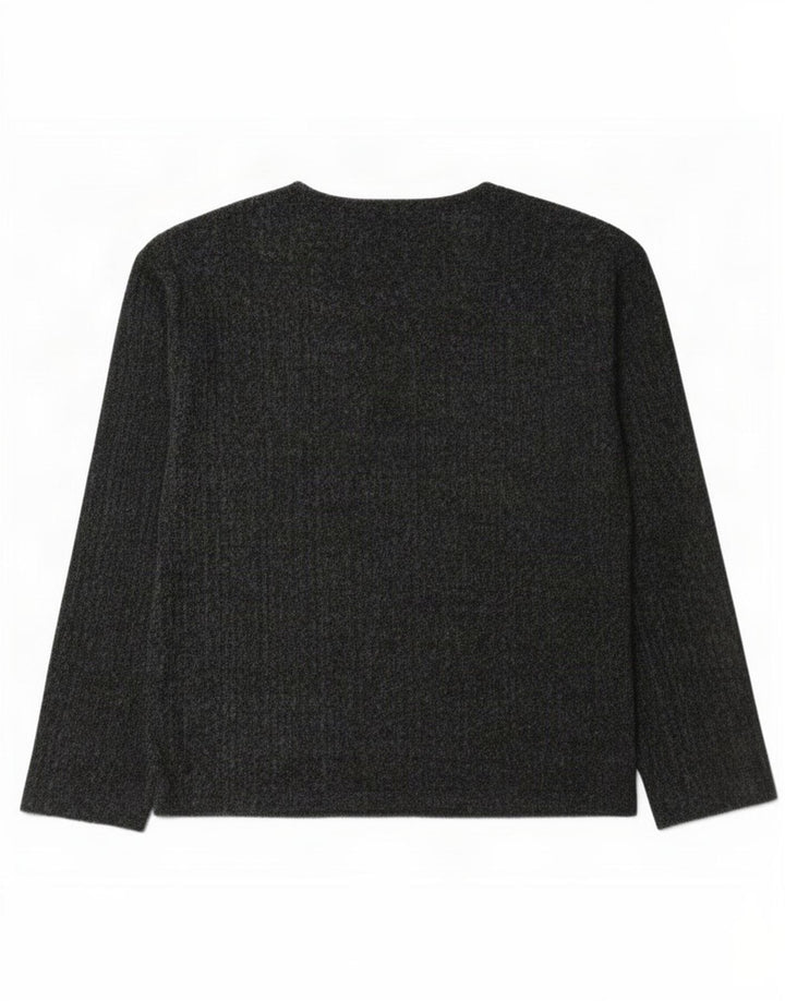 Zara Γυναικείο τοπ μακρυμάνικο UK 10 Small Grey