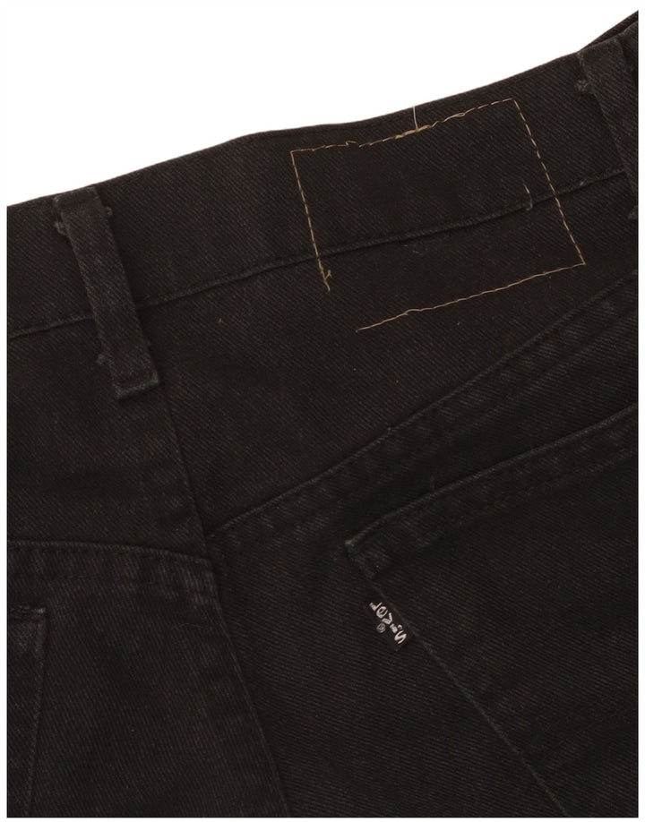 Ανδρικό τζιν Levi's Straight W31 L32 Μαύρο