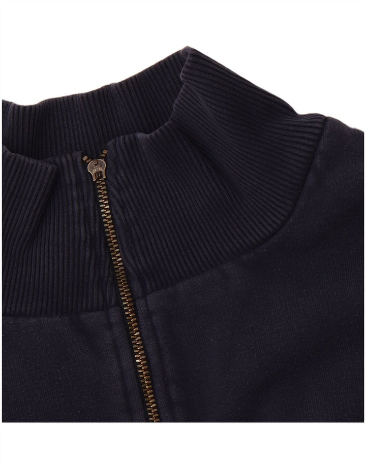 Ανδρικό φούτερ NIKE με φερμουάρ Jumper UK 45/47 XL Navy Blue Cotton