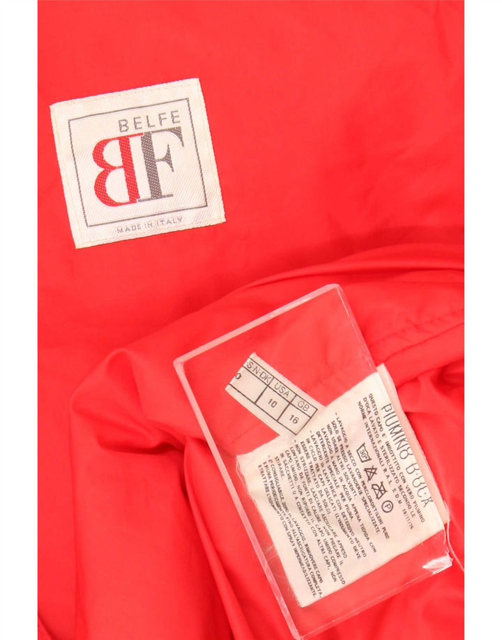 Μπουφάν Belfe & Womens Oversized padded UK 16 Large Red