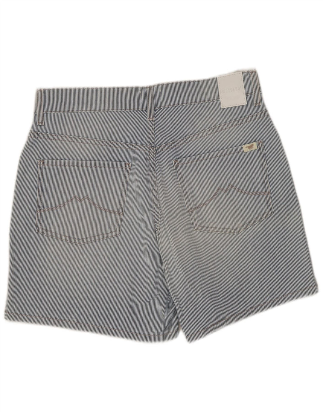 Γυναικείο Casual σορτς Mustang W27 Μικρό Βαμβακερό Μπλε Ριγκ