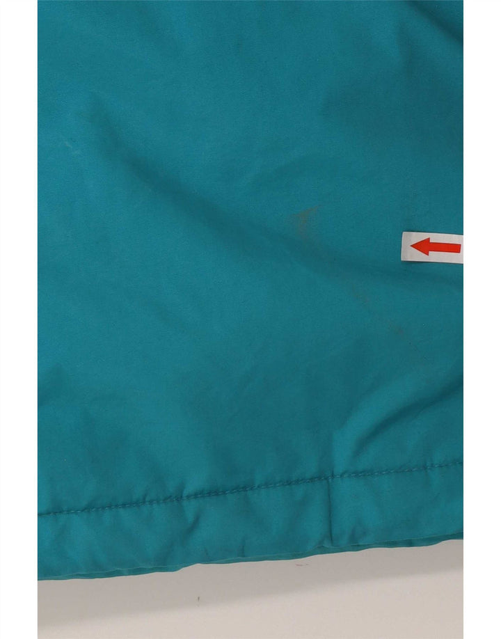 Brugi Ανδρικό μπουφάν σκι με κουκούλα UK 40 Large Blue Colourblock