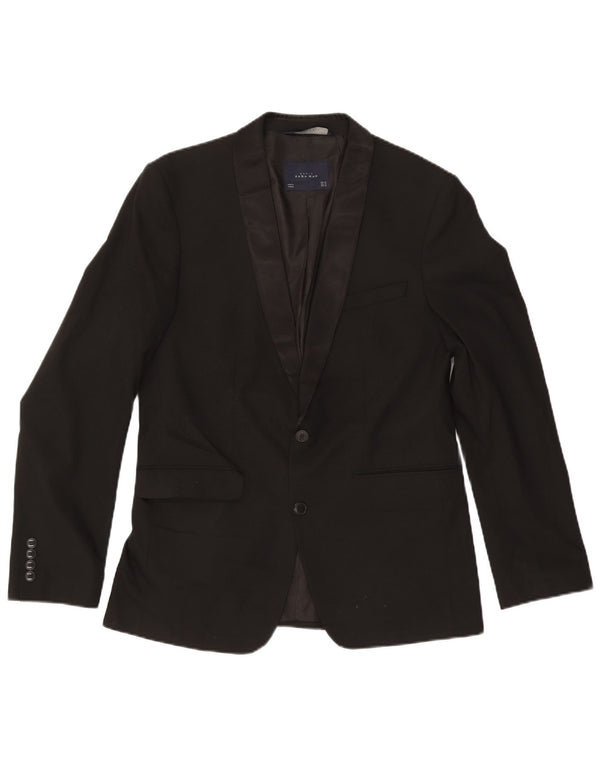 Zara Ανδρικό σακάκι μπλέιζερ με 2 κουμπιά EU 50 Medium Black
