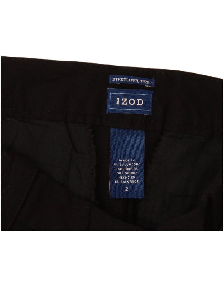 Izod Γυναικείο σορτς Chino US 2 XS W28 Black Rayon