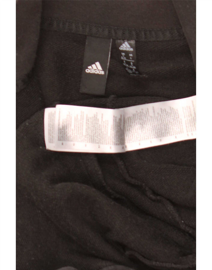 Γυναικεία αθλητική φόρμα Adidas Top Jacket UK 8/10 Μικρό μαύρο βαμβακερό