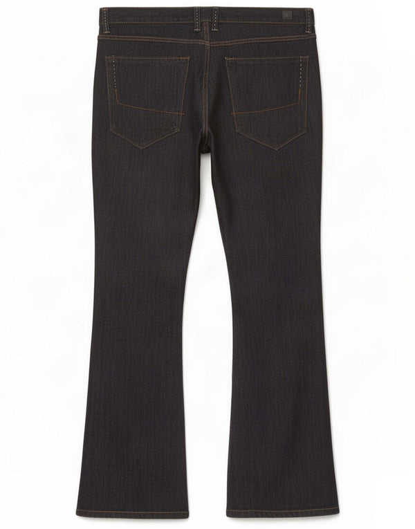 Marks & Spencer Mens Autograph Bootcut Jeans UK 10 Small W30 L30 Navy Blue