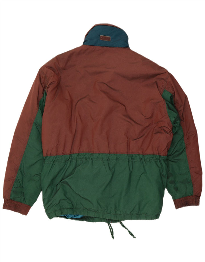 Ανδρικό μπουφάν Silvy Ski IT 52 XL Green Colourblock Polyester