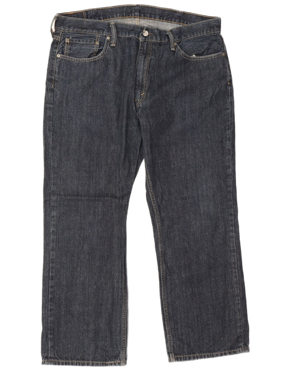 Levi's Mens 559 Straight Jeans W40 L30 Navy Blue Cotton