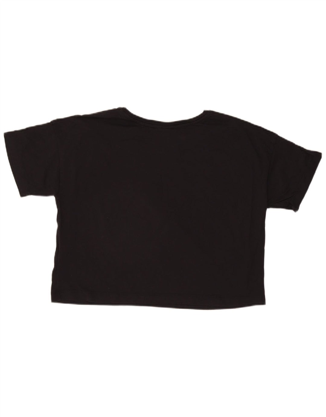 CHAMPION Γυναικείο υπερμεγέθη Crop γραφικό T-shirt Top 10 Small Black