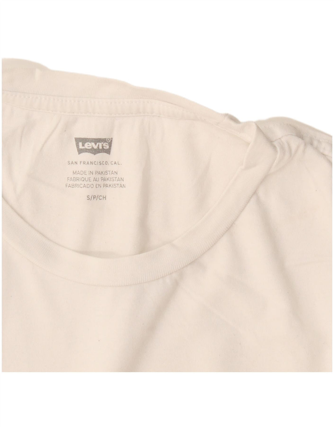 Γυναικείο γραφικό T-Shirt Levi's Top UK 10 Small White