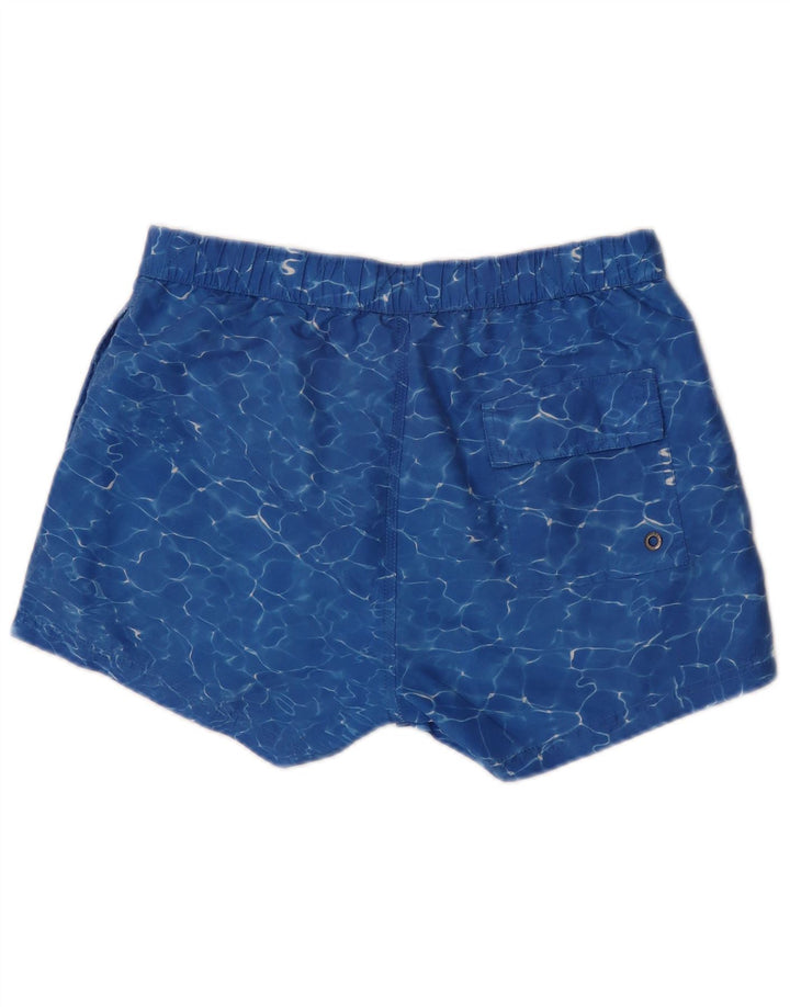 Best Company Ανδρικά σορτς κολύμβησης Medium Blue Tie Dye Polyester