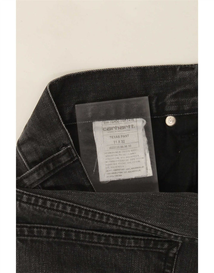 Ανδρικό τζιν ίσιο Carhartt W31 L28 Γκρι βαμβακερό
