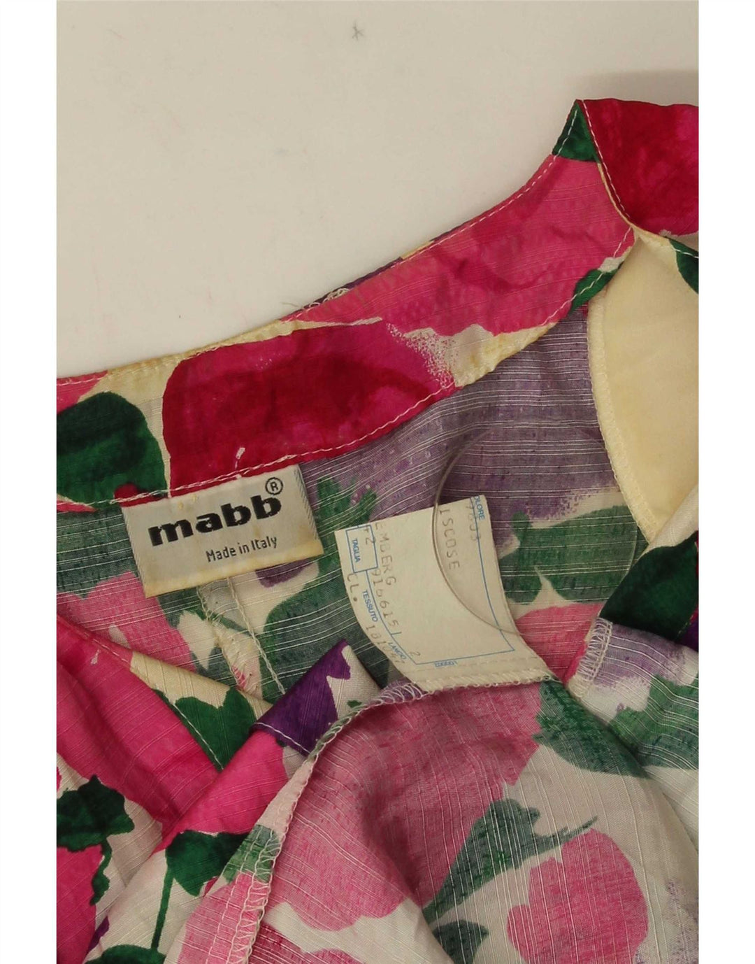 mabb Γυναικείο Μπουφάν Blazer 4 Κουμπιών IT 42 Μεσαίο Πολύχρωμο Floral