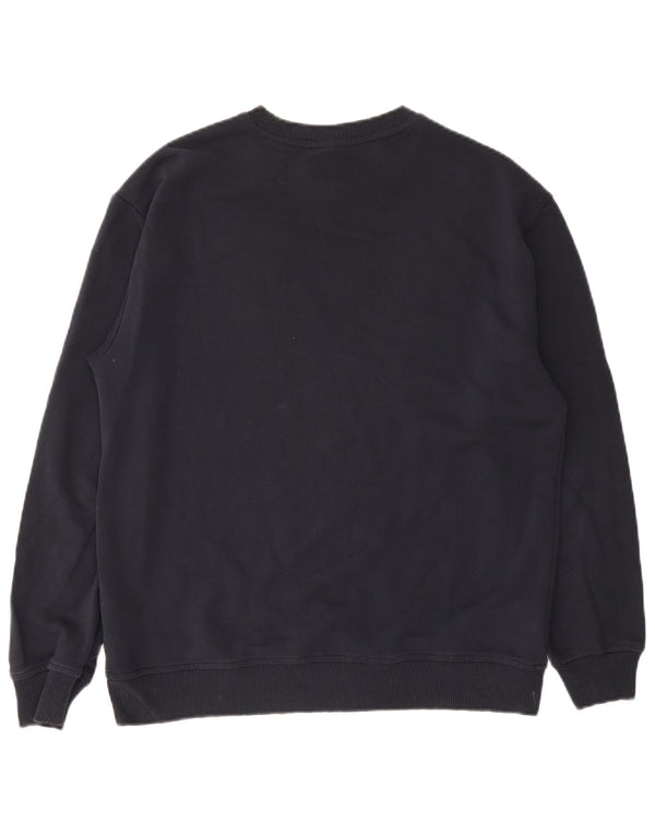 Ανδρικό γραφικό φούτερ US Polo Assn Jumper Medium Navy Blue Cotton