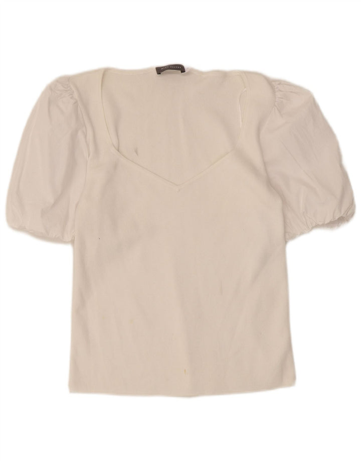 Γυναικεία μπλούζα MINT VELVET Top UK 12 Medium White Modal