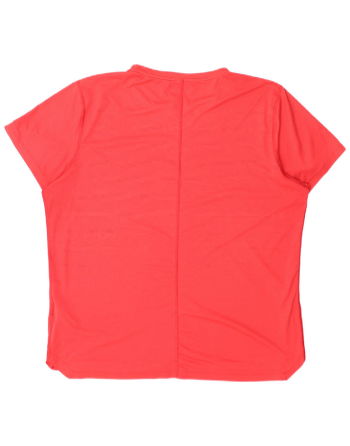Ανδρικό T-Shirt Asics Top μεγάλο κόκκινο πολυεστέρα