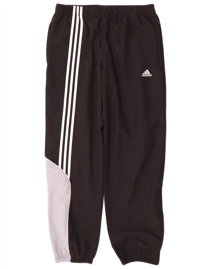 Ανδρική φόρμα ADIDAS Παντελόνι Joggers UK 40/42 Medium Black Colourblock