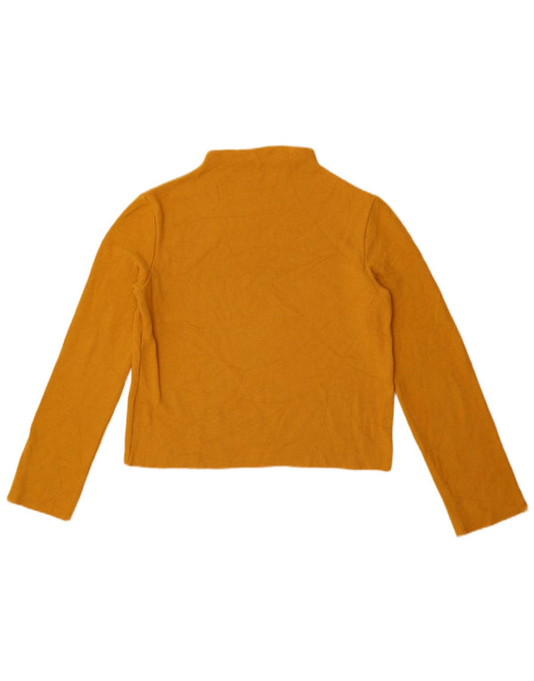 Zara Γυναικείο πουλόβερ με λαιμό χελώνα UK 12 Medium Yellow