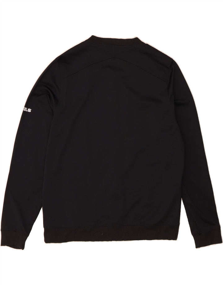 UNDER ARMOUR Mens Tracksuit Top Jacket XL Black Polyester Vintage Under Armour and Second-Hand Under Armour from Messina Hembry 