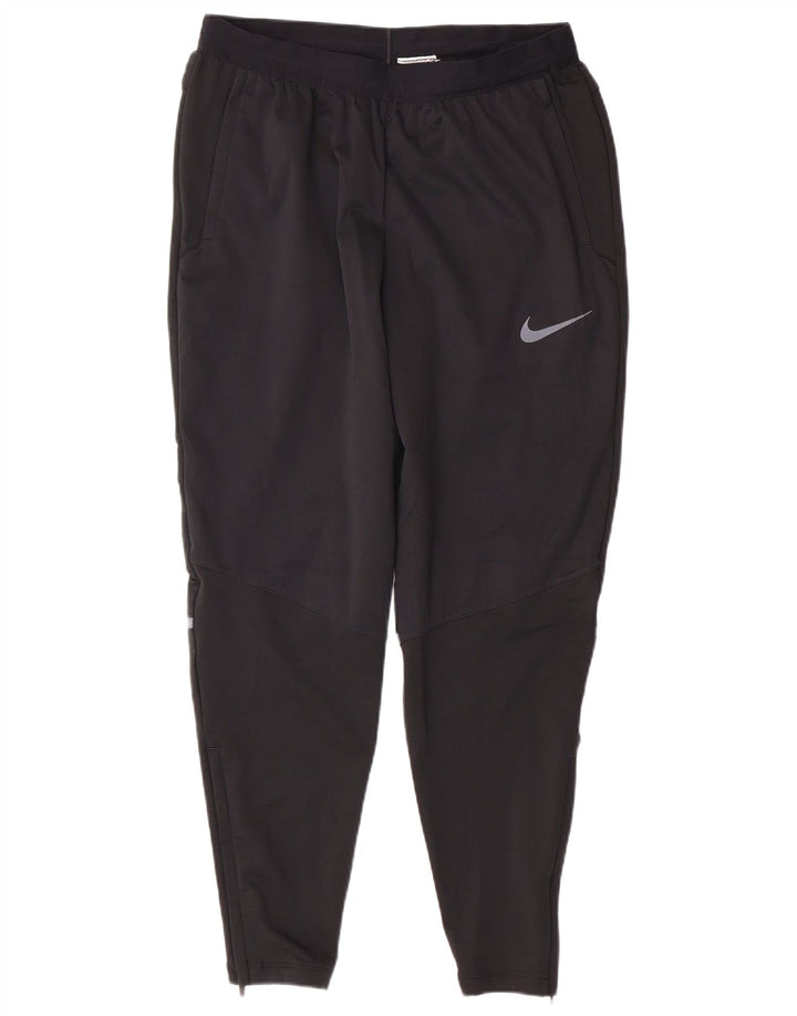 NIKE Mens Tracksuit Trousers Joggers Medium  Black