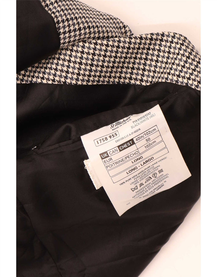 Marks & Spencer Ανδρικό μπουφάν St. Michael Blazer UK 40 Medium Black