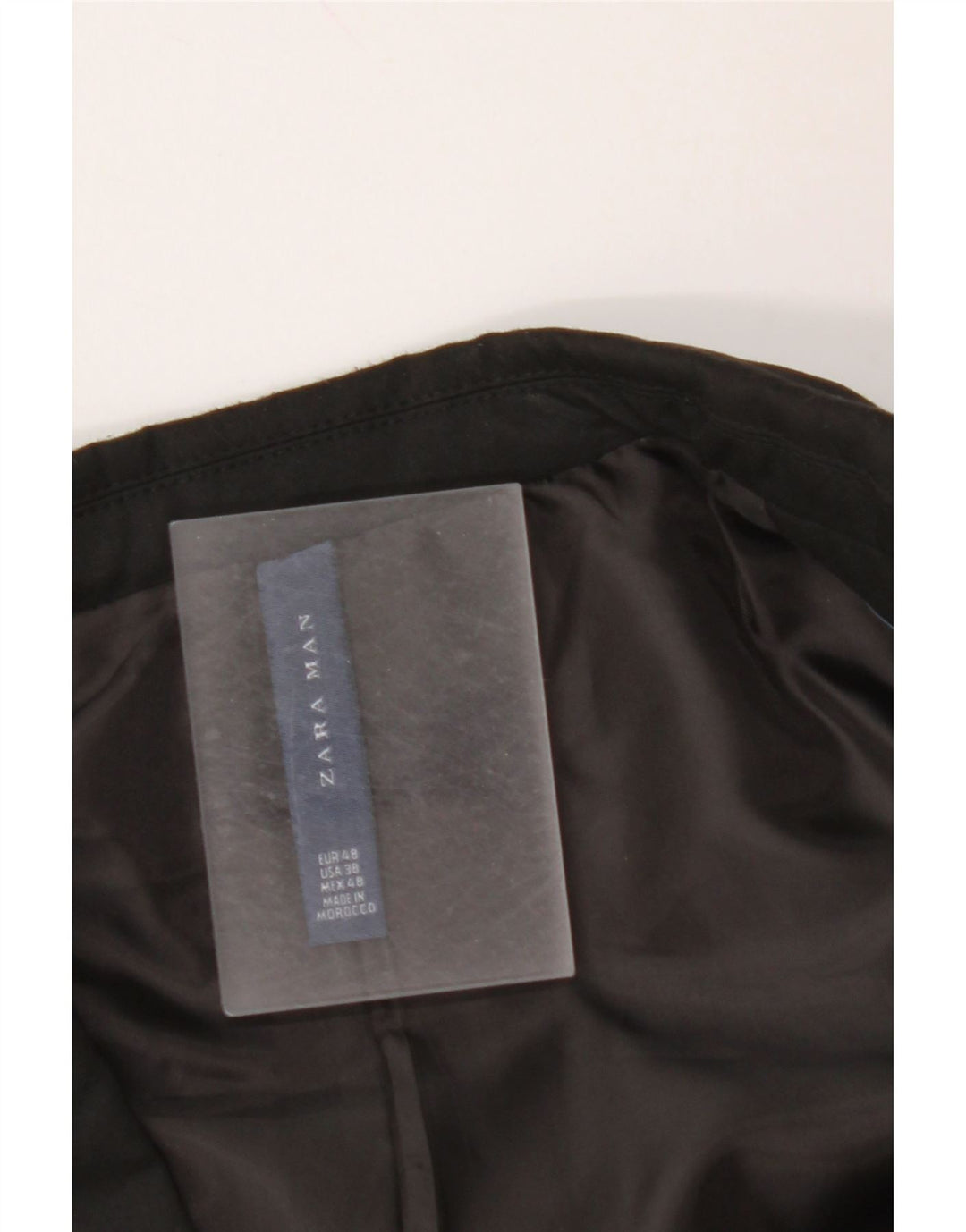 ZARA Ανδρικό σακάκι μπλέιζερ με 2 κουμπιά EU 48 Μεσαίο μαύρο