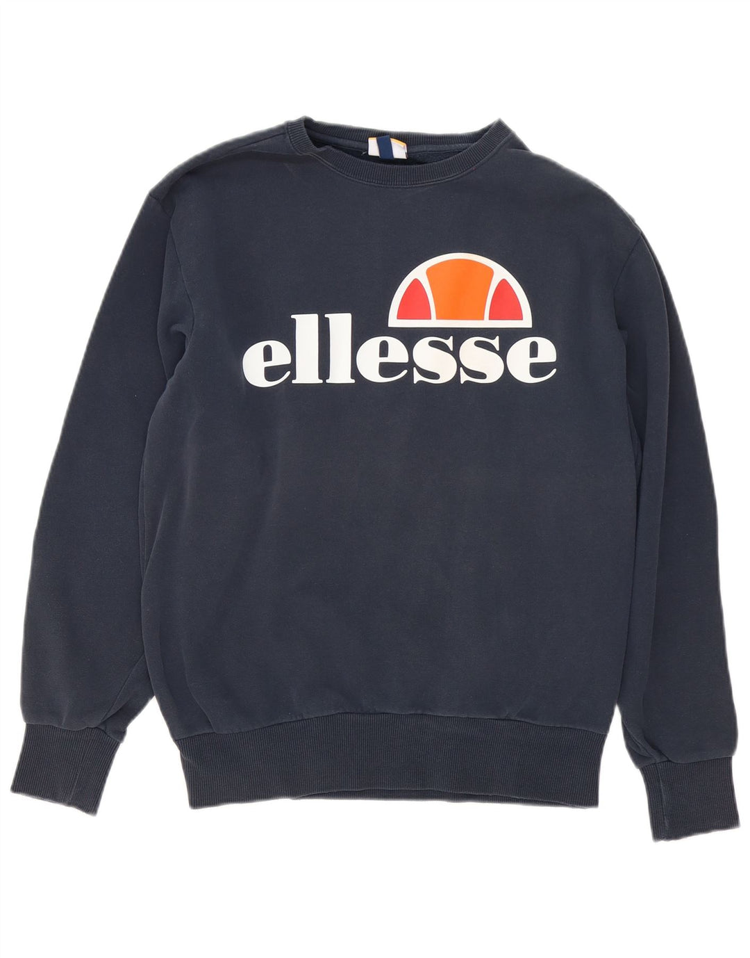Ανδρικό γραφικό φούτερ Ellesse Jumper Large Navy Blue από βαμβάκι