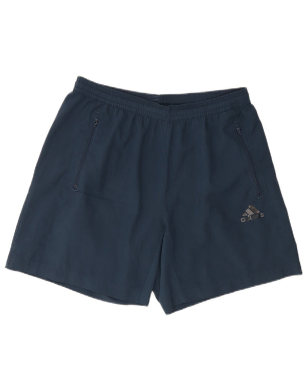 Adidas Ανδρικό Σορτς Aeroready Αθλητικό Σορτς Μεγάλο Navy Blue Polyester