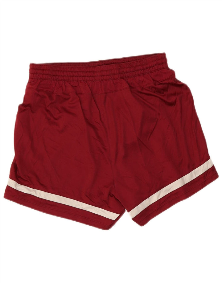 Γυναικείο αθλητικό σορτς NIKE Dri Fit UK 10 Small Maroon Polyester