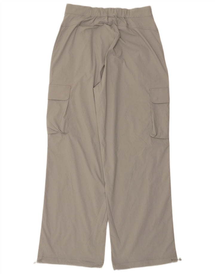 ELLESSE Γυναικείο ψηλόμεσο παντελόνι Cargo UK 14 Medium W30 L31 Γκρι