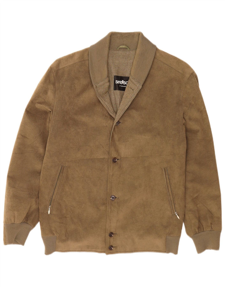 Ανδρικό μπουφάν Strellson UK 38 Medium Khaki Polyester