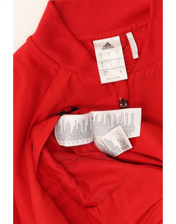 Ανδρική φόρμα Adidas Climacool Top Jacket Μικρό κόκκινο πολυεστέρα