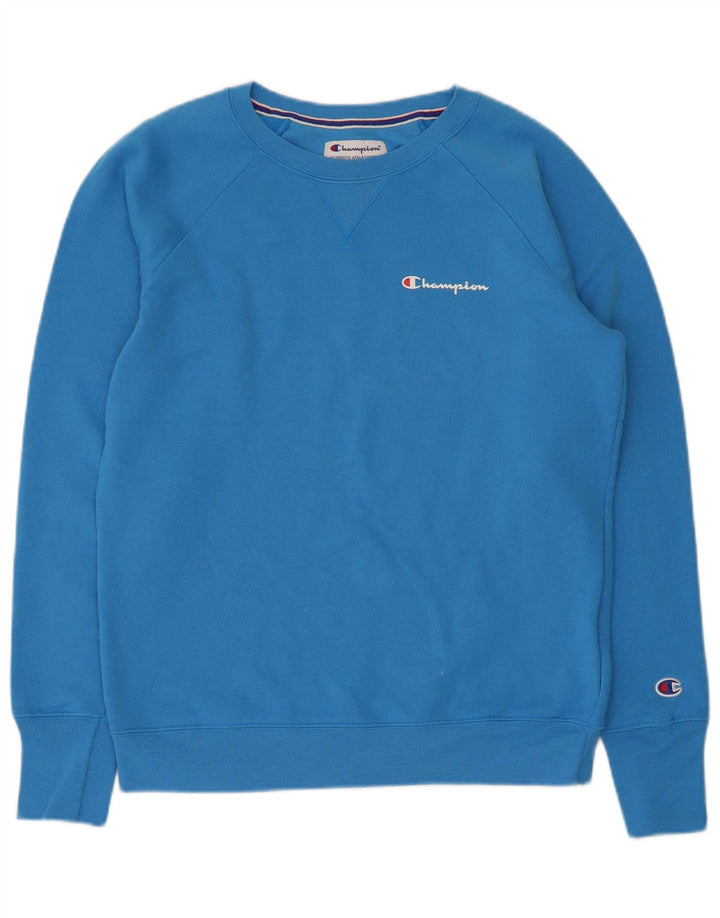 Champion Γυναικεία Φούτερ Jumper UK 14 Medium Blue Polyester
