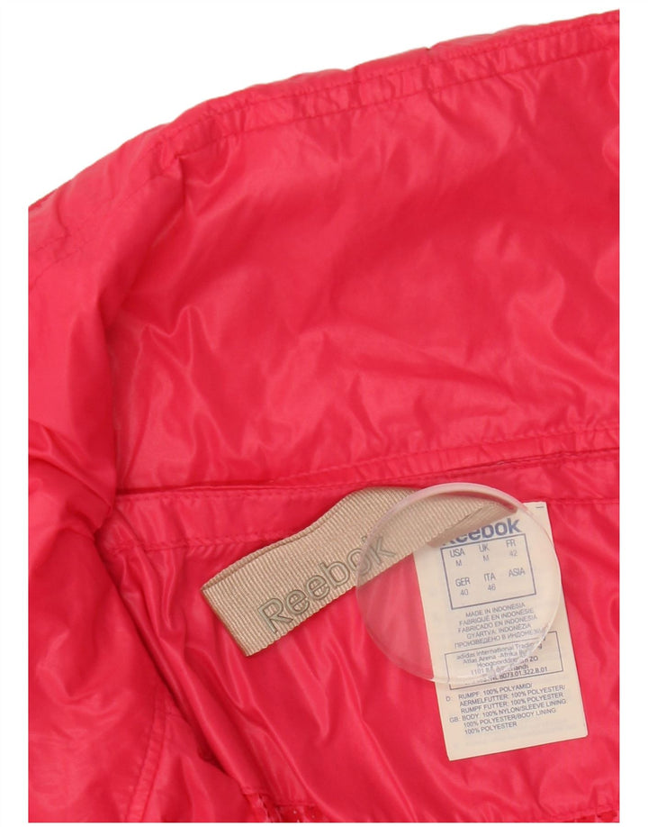 Γυναικεία αθλητική φόρμα REEBOK Top Jacket UK 14 Medium Pink Polyester