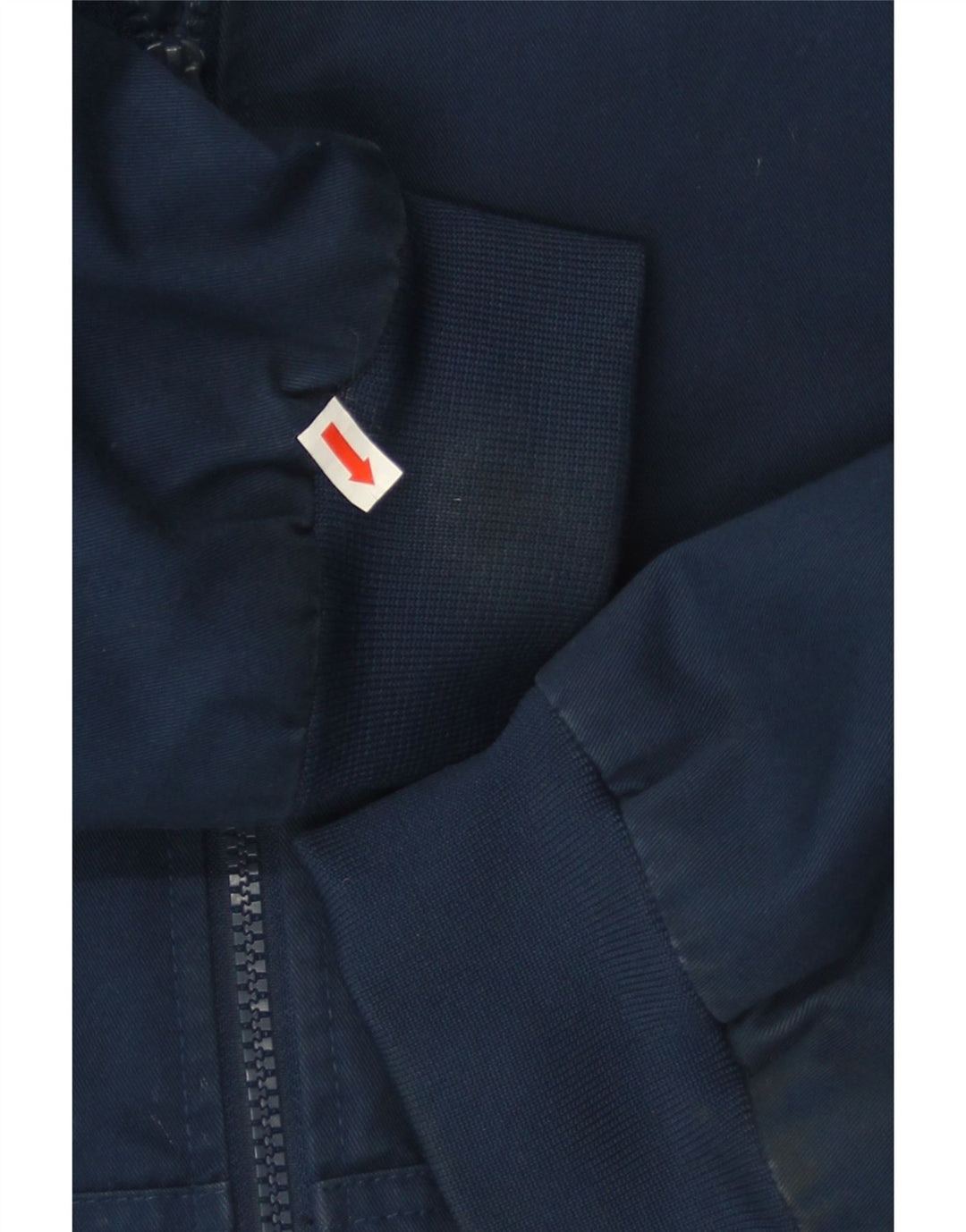 DC Ανδρικό Bomber Jacket με κουκούλα UK 40 Large Navy Blue Cotton
