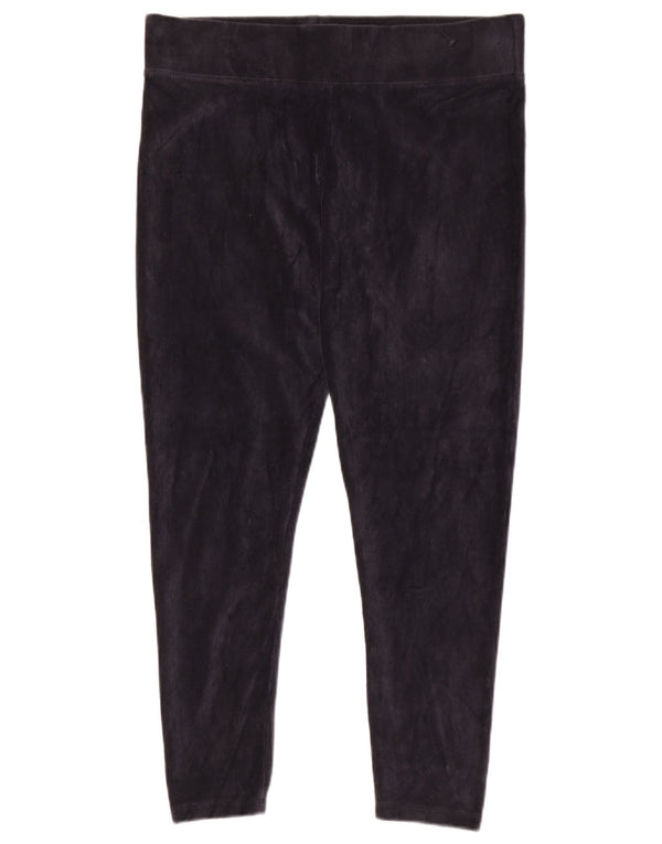 Marks & Spencer Γυναικεία Κοτλέ κολάν UK 14 Large Navy Blue από βαμβάκι