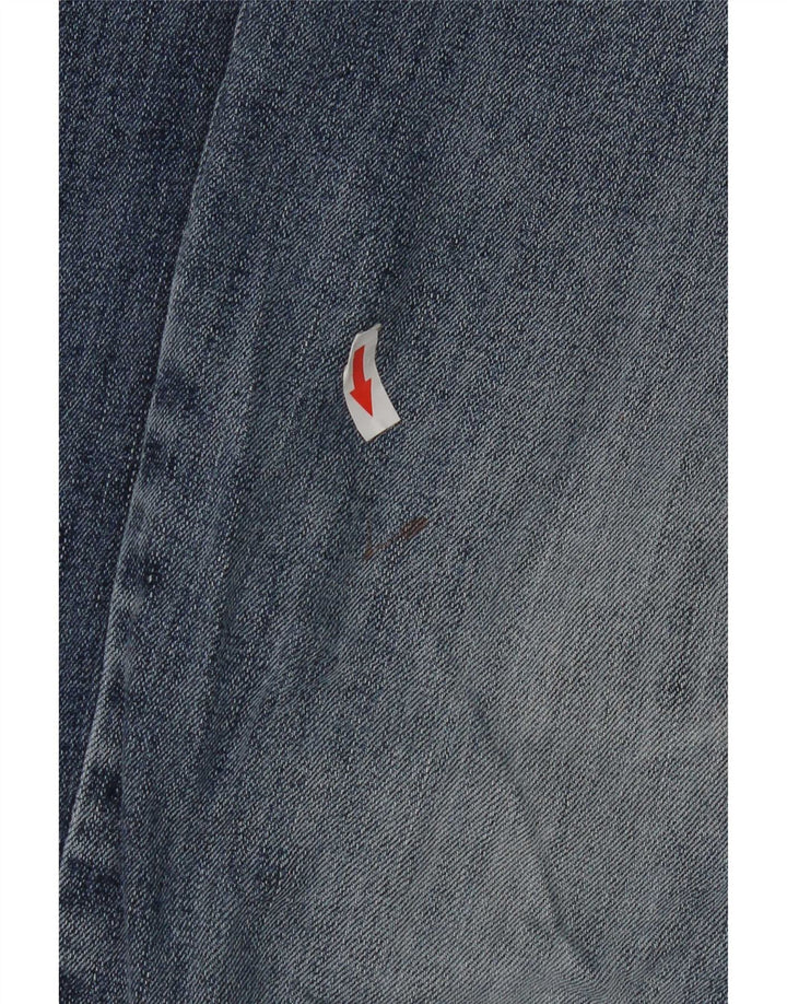 Ανδρικό τζιν Marks & Spencer Regular Cropped W38 L25 Μπλε βαμβακερό