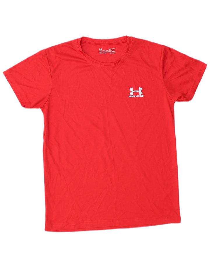 Ανδρικό μπλουζάκι UNDER Armor Heat Gear Top Small Red
