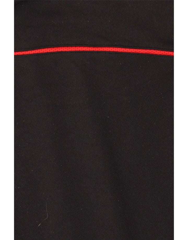 Ανδρική φόρμα πουλόβερ με φερμουάρ Adidas Top Large Black Colourblock