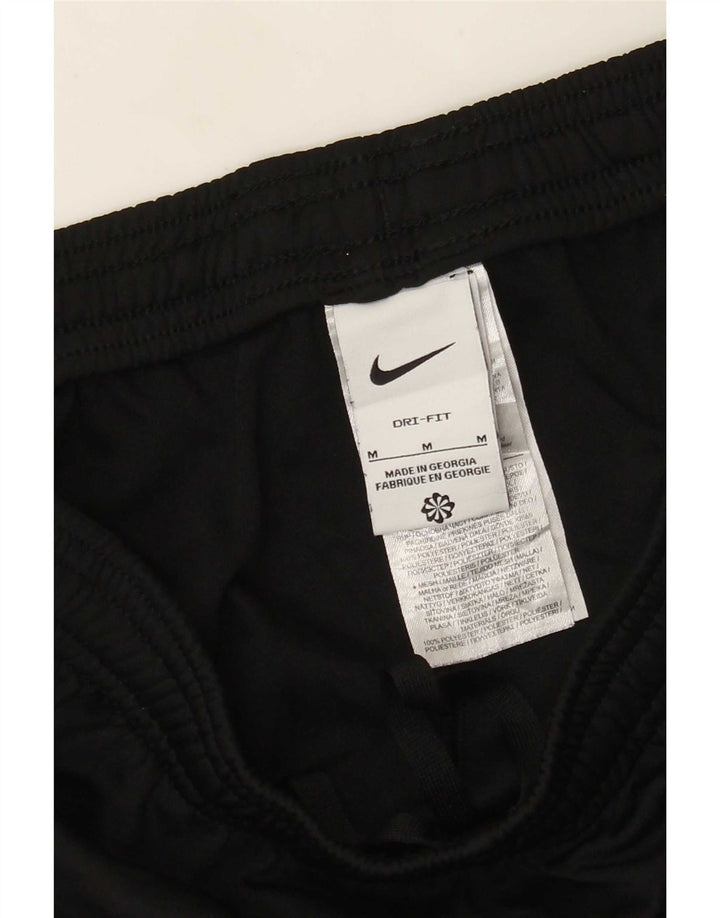 Ανδρικές φόρμες Nike Dri Fit Παντελόνια μεσαίου μαύρου πολυεστέρα