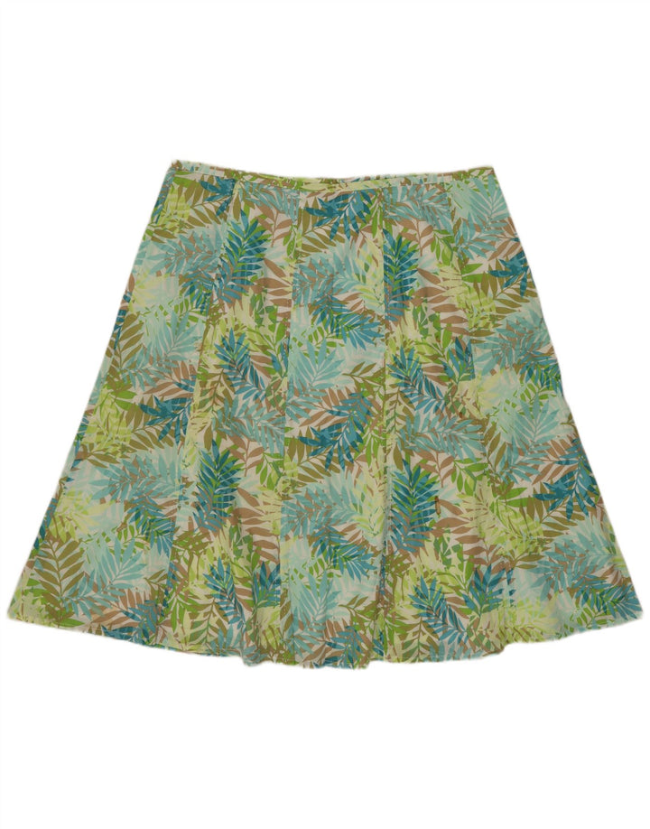 EDDIE BAUER Γυναικεία φούστα σε γραμμή Α US 12 Μεγάλη W32 Πολύχρωμη Floral